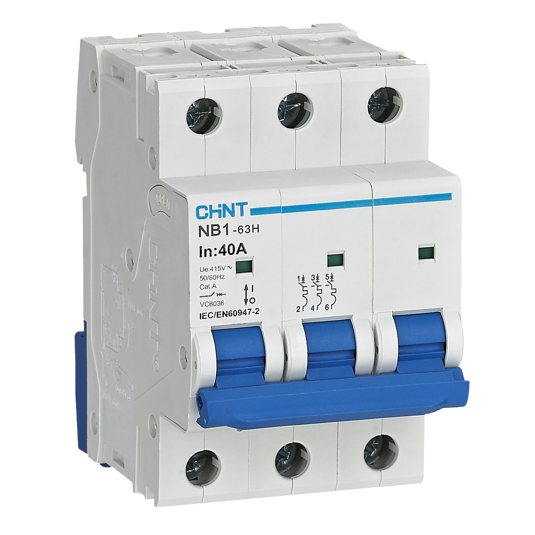 NB1-63H 3P 40A 10kA 12In DB-MCB